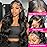 virginess 13x4 Body Wave Lace Front Wigs Human Hair Pre Plucked 180% Density HD Transparent Lace Frontal Wigs Human Hair for Women Glueless Wigs Human Hair With Baby Hair 18 Inch