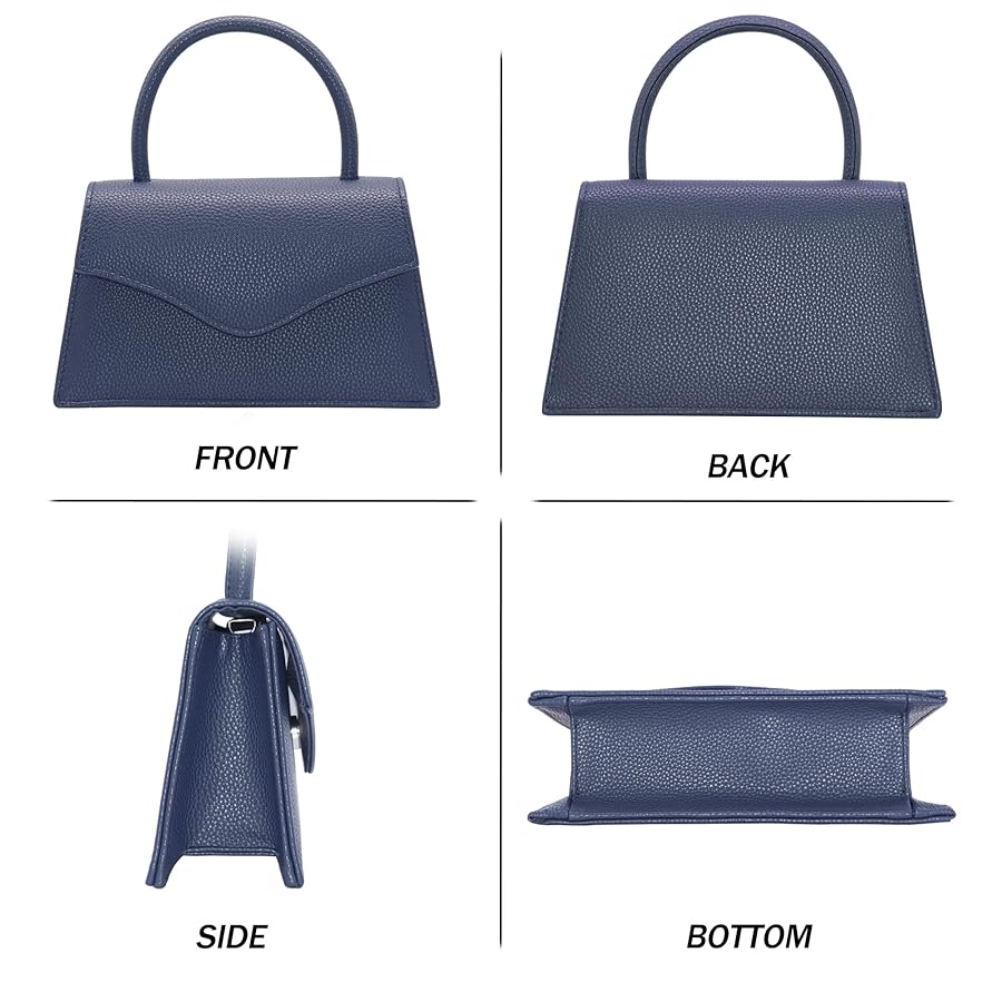 Pochette Donna In Pelle Scamosciata - Borsa A Tracolla Piccola Ed Elegante