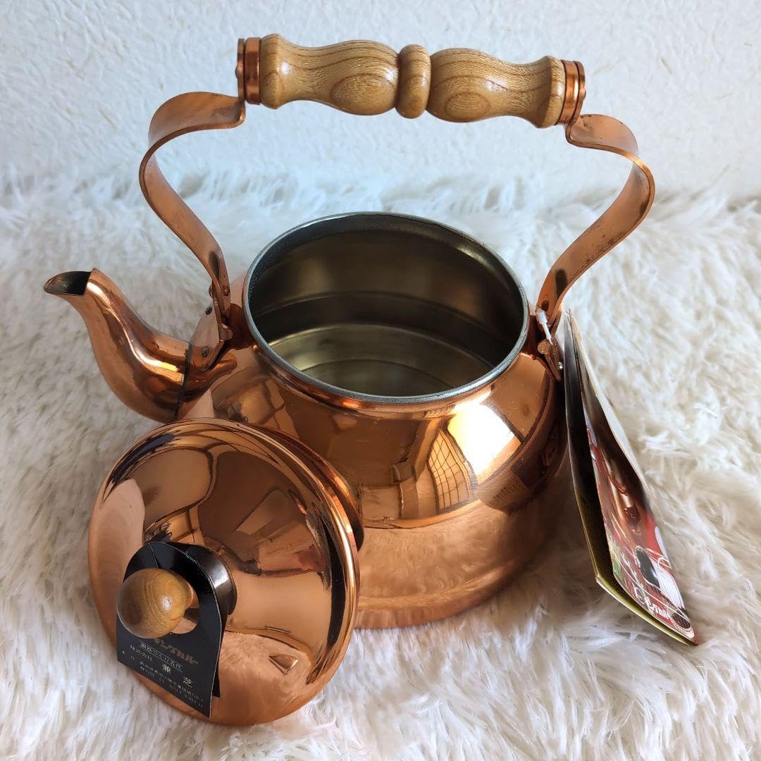 Amazon | 兼芝製 銅製ケトル/やかん 北欧キングカパー 2.5L 燕市