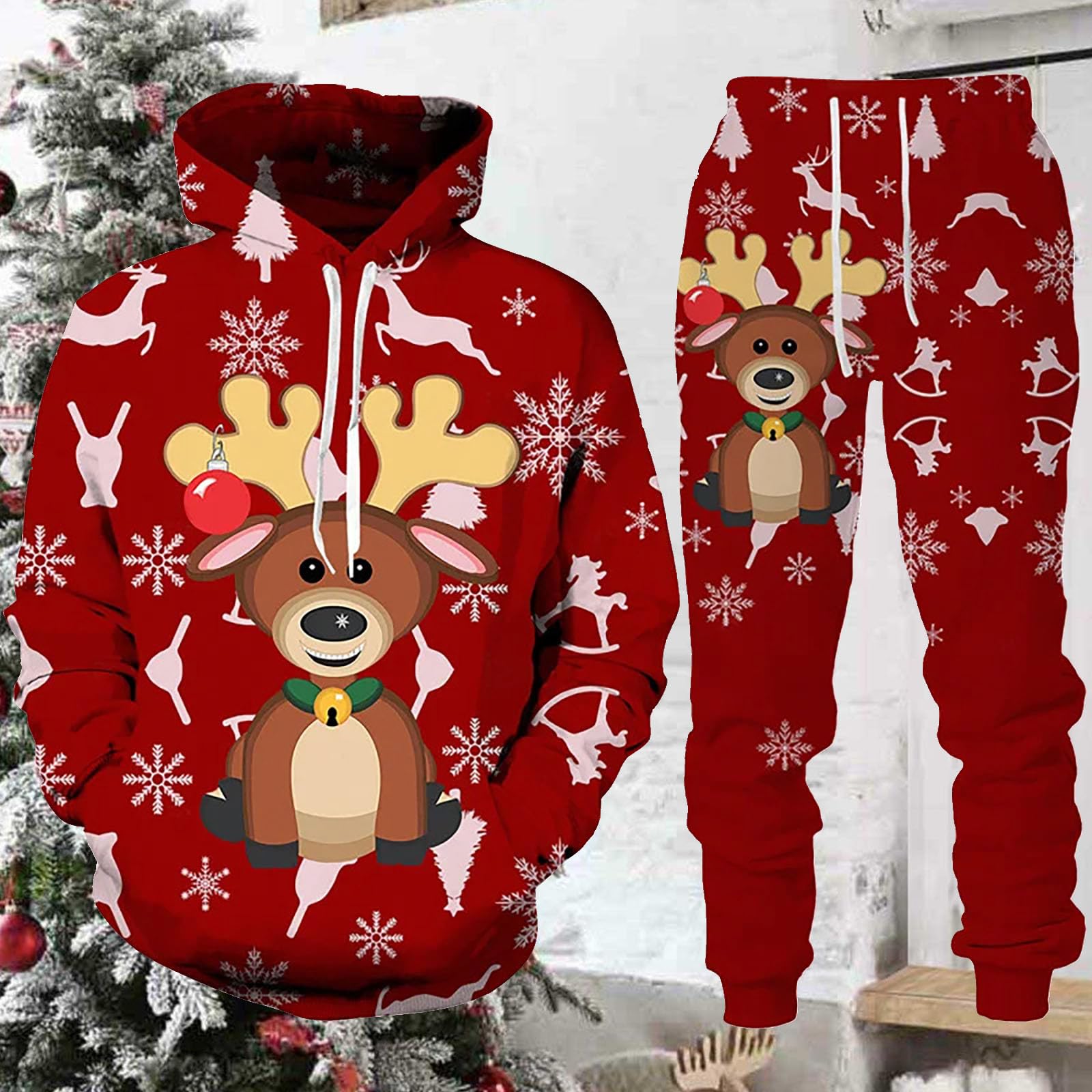 Générique Set di 2 pezzi da uomo in cotone top e pantaloni da jogging sportivi abbigliamento casual leggero estivo traspirante tempo libero yoga relax chic A72