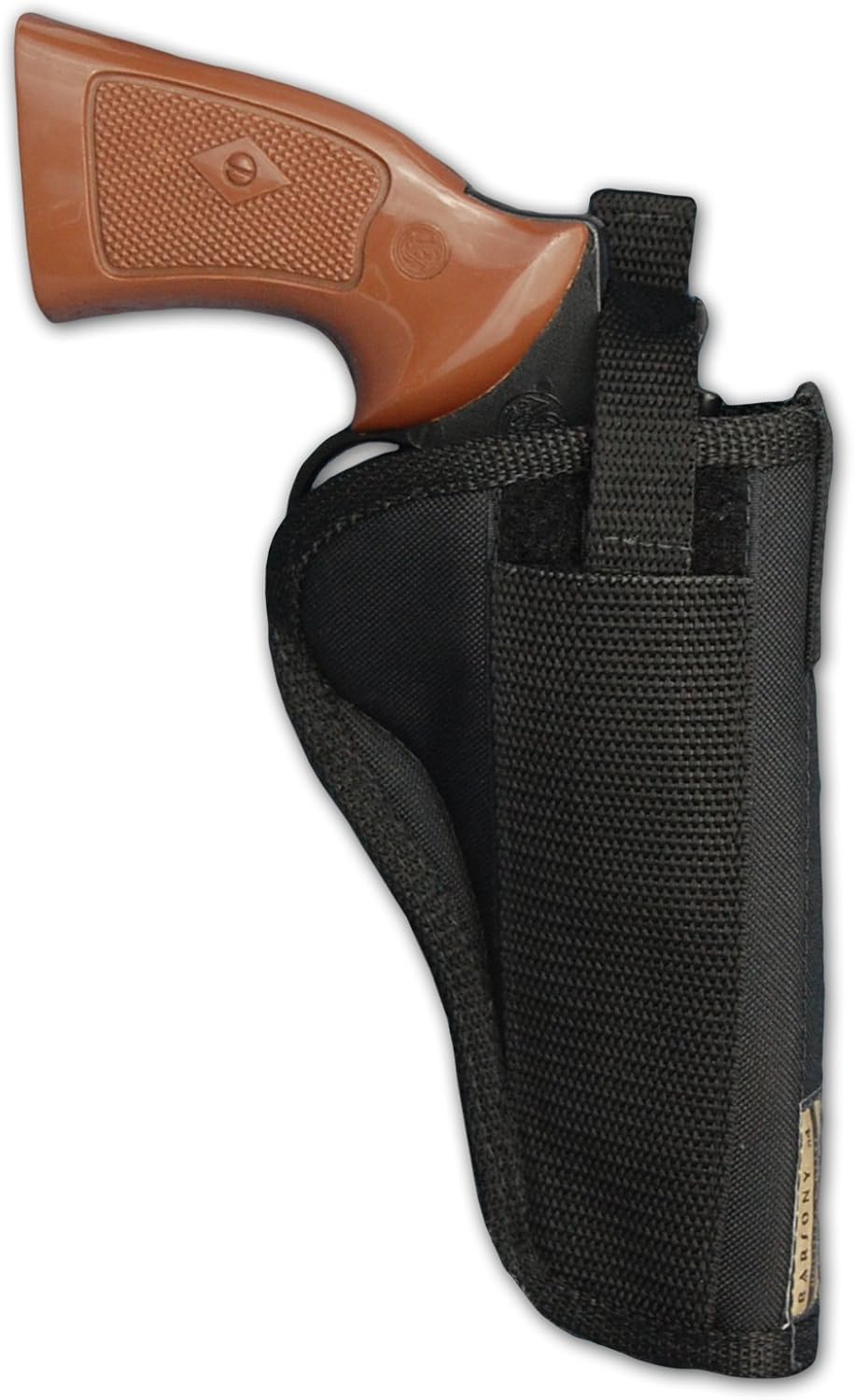 Barsony OWB Belt Holster for 4" Revolvers