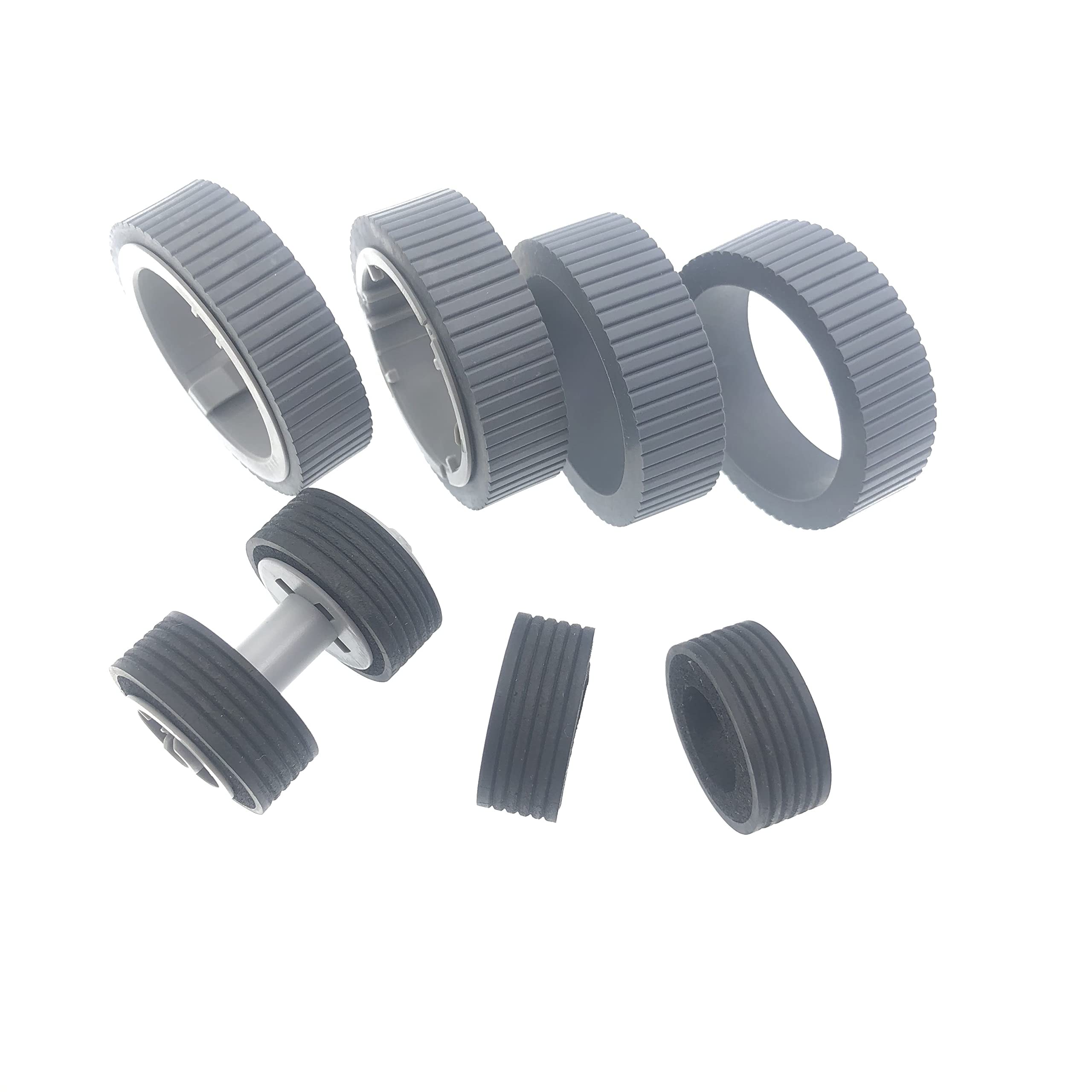Kit de réparation de scanner, rouleau de ramassage, rouleau de frein et ensemble de pneus compatibles avec Fujitsu fi-7140 fi-7240 fi-7160 fi-7180 fi-7280 fi-7300NX P/N : PA03670-0001