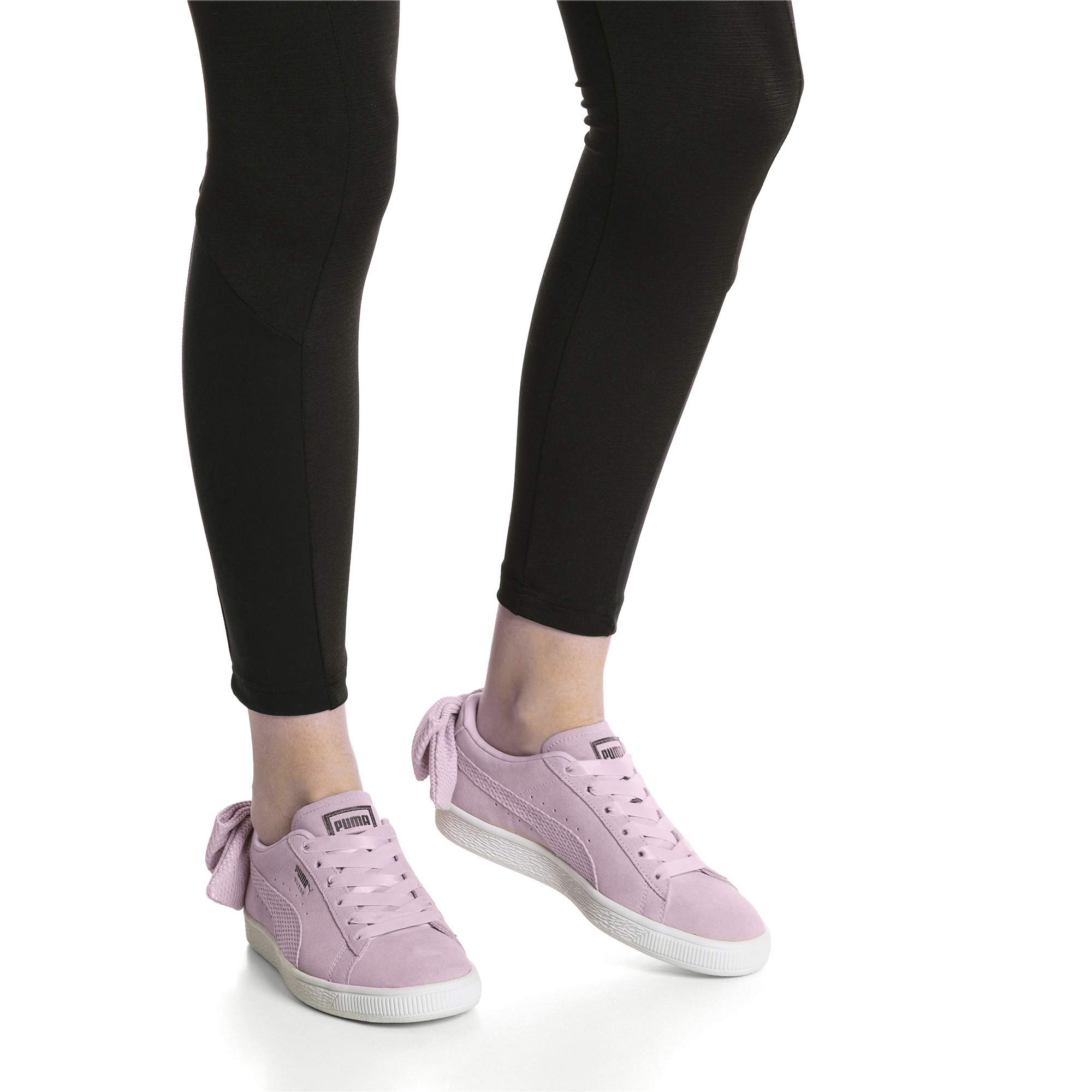 Puma Womens Suede Bow Uprising Wns Low Top Sneakers Desertcart