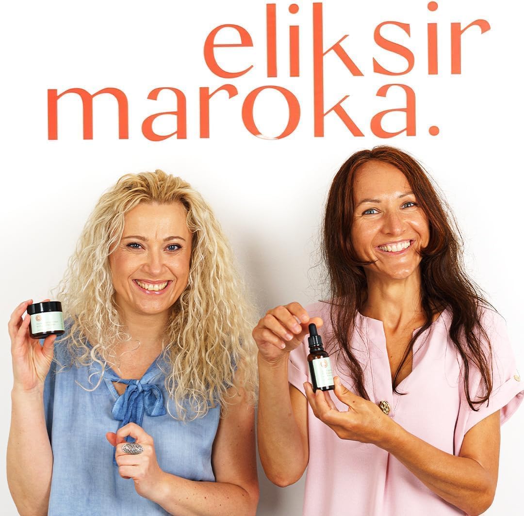 Zestaw do Pielęgnacji Twarzy Eliksir Maroka | Złota Pielęgnacja z Opuncją Figową | Krem 50 ml + Serum 30 ml + Olej 15 ml | Nawilżenie