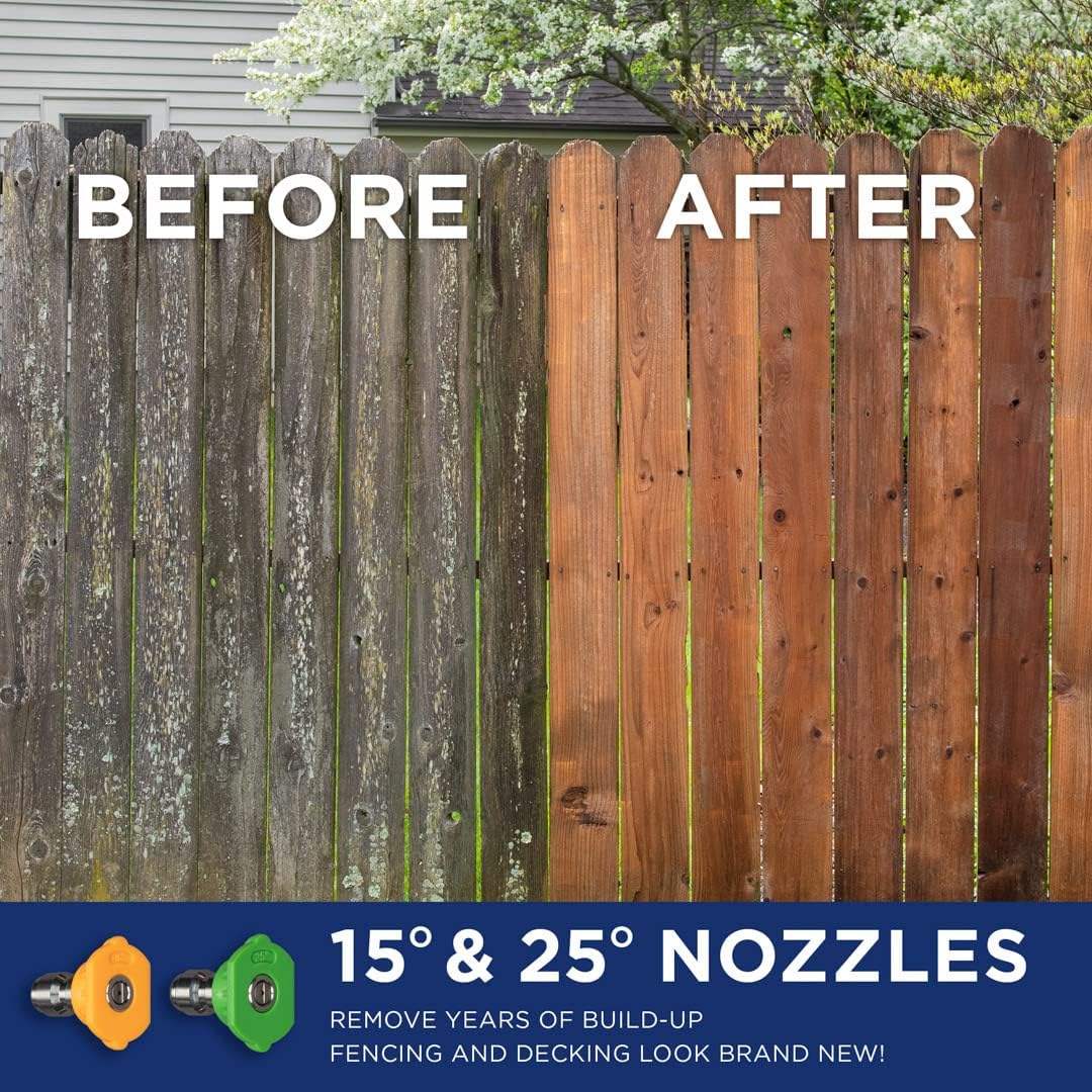 Westinghouse Outdoor Power Equipment WPX3400 Gas Powered Pressure Washer - 3400 PSI and 2.6 GPM - Soap Tank and Five Nozzle Set - CARB Compliant, Blue : Patio, Lawn & Garden