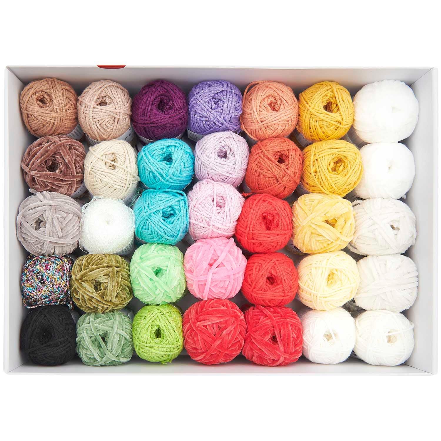 Ricorumi Set 35er "Shrooom", 17x Ricorumi dk, 13x Nilli Nilli 3x Ricorumi Twinkly Twinkly, 2x Ricorumi Lamé