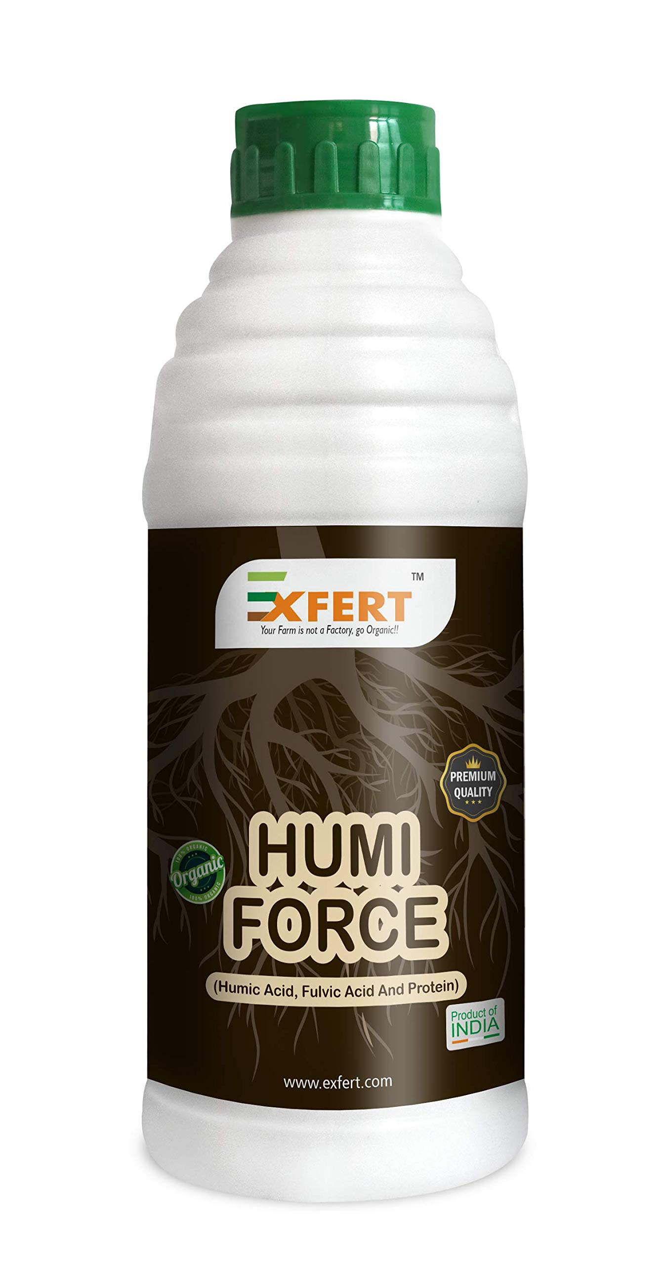 Exfert Humi Force 20% (Humic Acid,Fulvic Acid,Protein Naturallly derived Organic Fertilizer for Plants in Horticulture, Hydroponics, Green House) 250ml (B07CM8X78X) Amazon Price History, Amazon Price Tracker