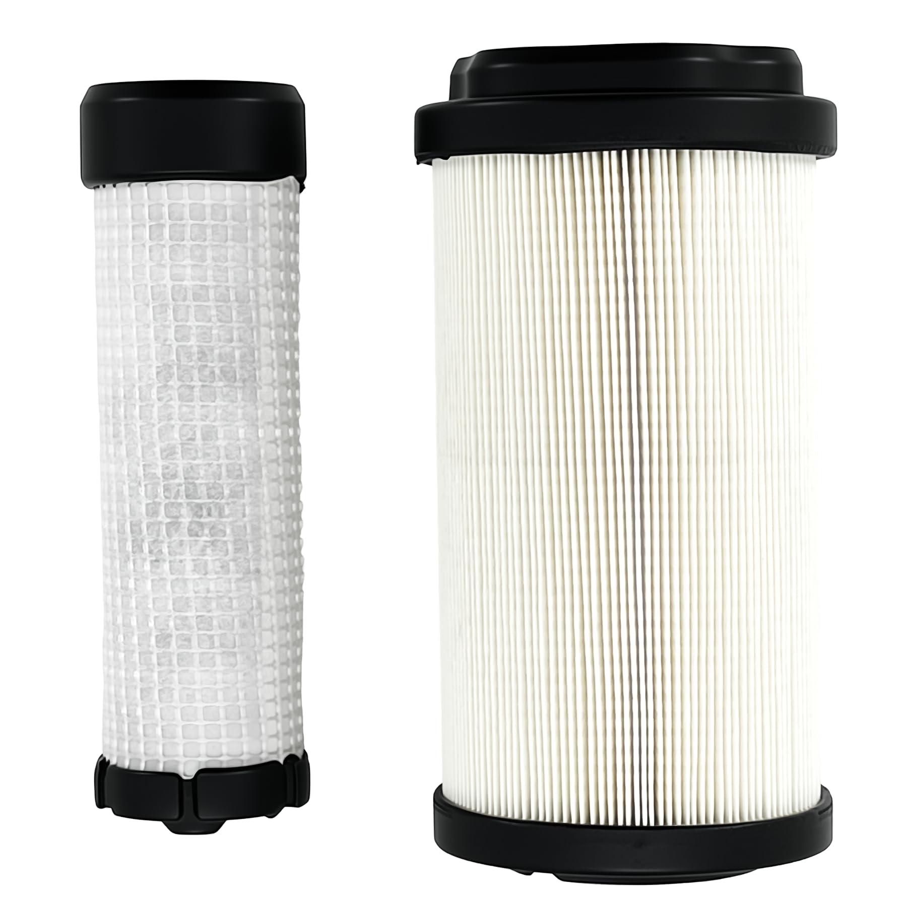 Photo 1 of Hedie Air Filter LVU34503 LVU34504 Fit For John D Compact Utility Tractor 1023E 1025R 1026R 2025R 2026R Mower 2400 2550 2700 2750 (1)