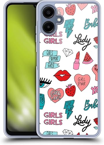 Head Case Designs Funda de gel suave con licencia oficial de Andrea Lauren Design Girl Power Lady Like compatible con Samsung Galaxy A06 4G
