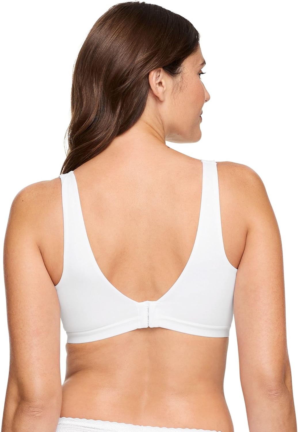 Warner's Womens Cloud 9 Super Soft, Smooth Invisible Look Wireless Lightly Lined Comfort Bra Rm1041a - Image 3