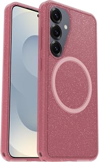 OtterBox Symmetry Clear Magneten Hülle für Samsung Galaxy S25, Rosa