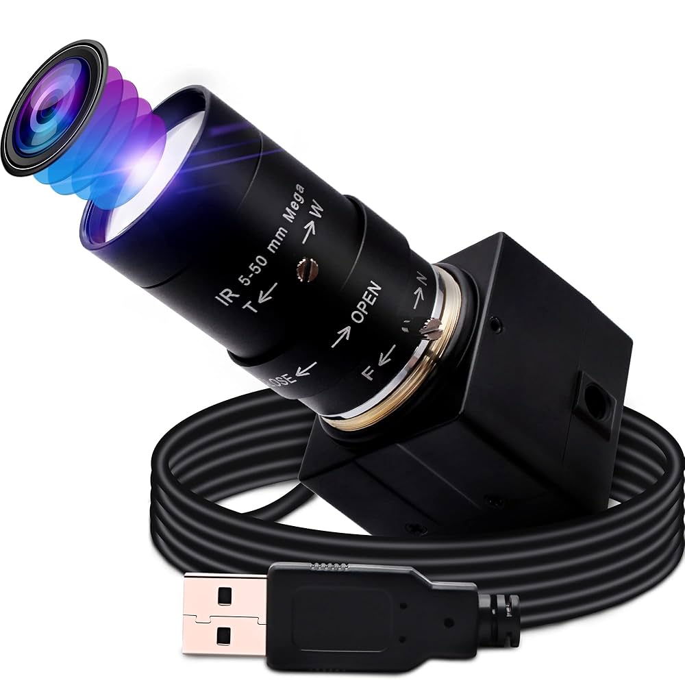 Amazon.co.jp: ELP 光学10倍ズーム Webカメラ 200万画素 低照度