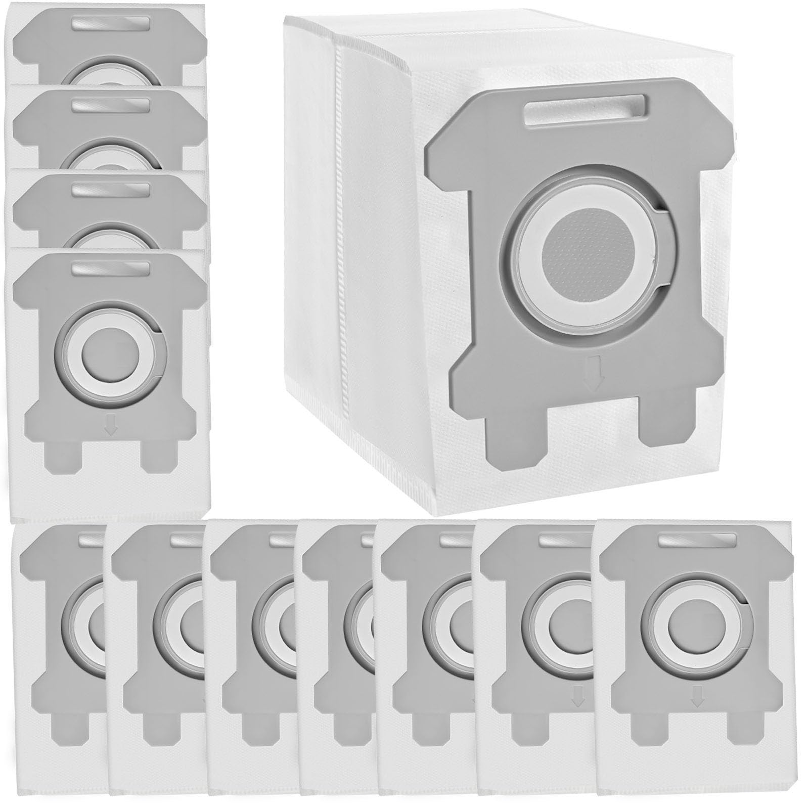 12 Pack Dust Bin Bags Compatible for Robotic Vacuum Cleaner i3, i3+, i7, i7+, i8, i8+, i4, i4+, i1, i1+, i6, i6+, j7, j7+, s9, s9 Plus, i & s j Series Automatic Dirt Disposal Trash Bags