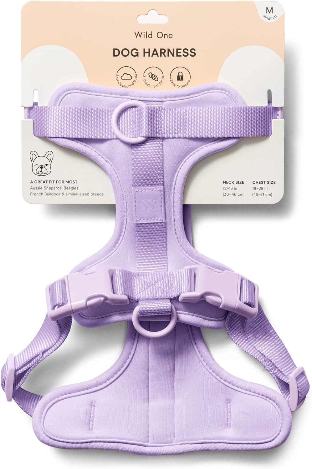 Wild One Harness 2.0 - Medium - Lilac