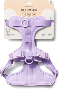 Wild One Dog Harness, The Original No-Pull, Pet Harness Size M, Lilac