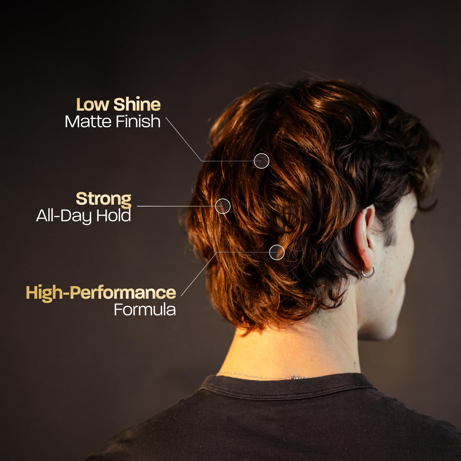 BASED Hair Clay for Men Premium Hair Clay with Strong Hold Texturizing Finish Low Shine Hair Styling for Medium Thick Straight or Wavy Hair Santal Sandalwood Fragrance 3oz Pack of 1 product thumbnail 5