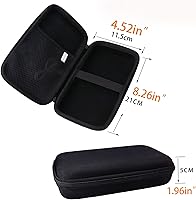 Vista 3 de Estuche rígido de EVA dedicado para ZOWEETEK Mini amplificador de voz portátil con funda de micrófono con cable.