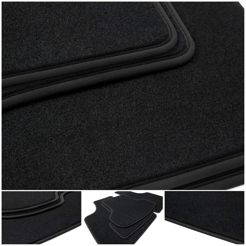 teileplus24 NL-195 Alfombrillas para BMW X1 E84 Coche de Primera Calidad Costura Decorativa