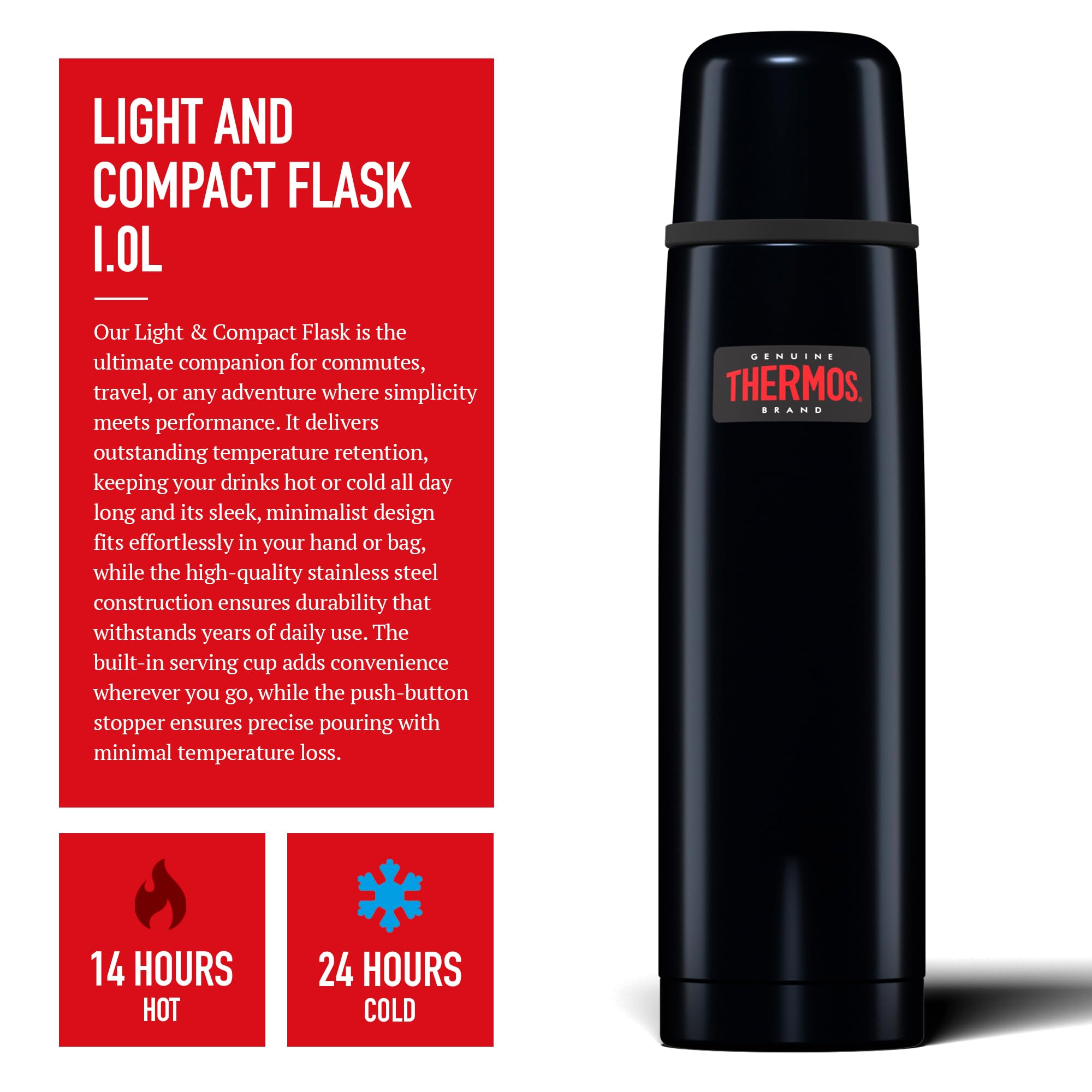 【新品・未使用】 トリーバーチ 水筒 VACUUM-SEALED FLASK 18oz Insulated Bottle | Tru Flask