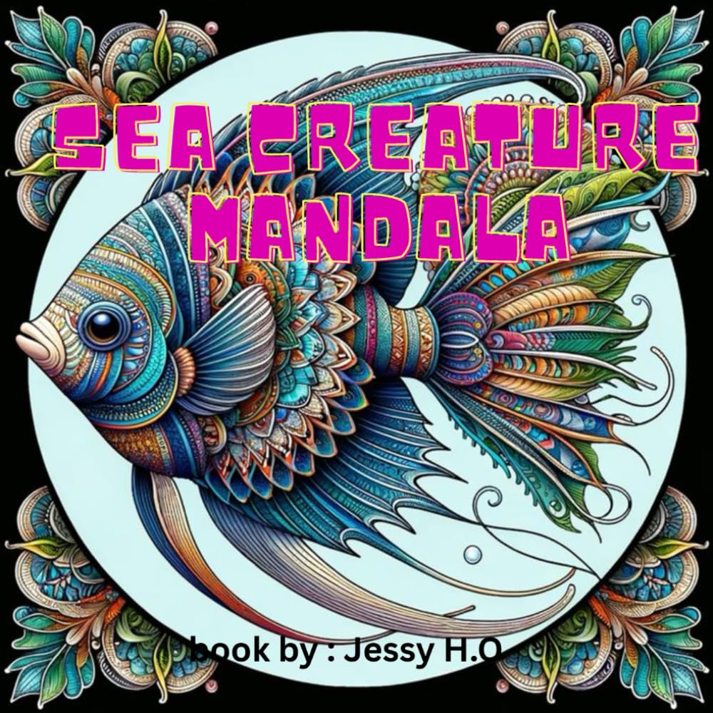 sea creature mandala