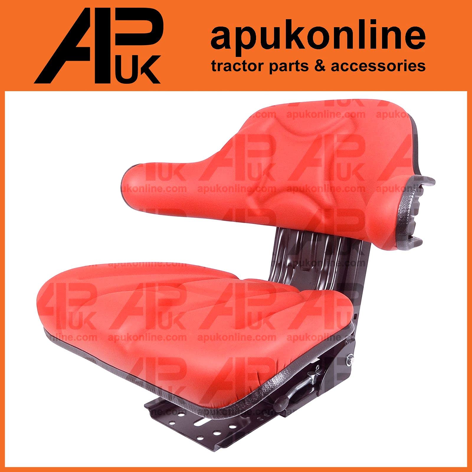 Red Suspension Seat Replacement for Massey Ferguson 135 140 148 165 230 240 250 550 Tractor