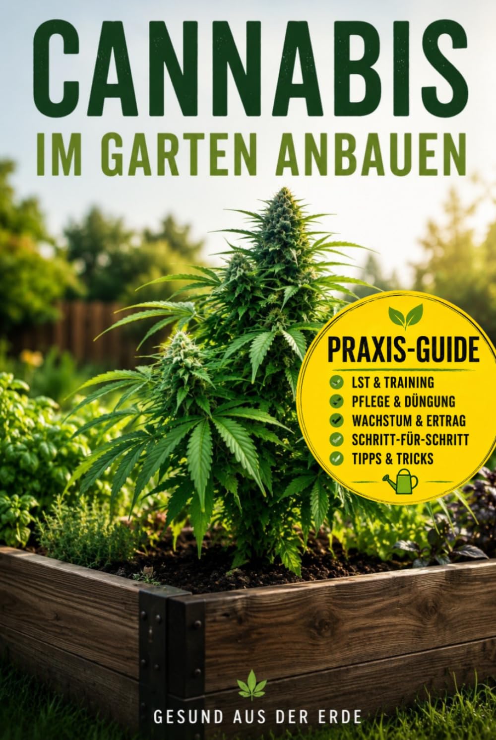 Cannabis im Garten anbauen: Der einfache Guide für Anfänger & Fortgeschrittene – Natürlich, biologisch und erfolgreich kultivieren: Der einfache Praxis-Guide für mehr Wachstum und, gesunde Pflanzen