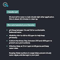 Vista 5 de Pool Stabilizer and Conditioner for Swimming Pools - Maximum Strength Swimming Pool Conditioner and Cyanuric Acid for Pools - Helps with Pool Water