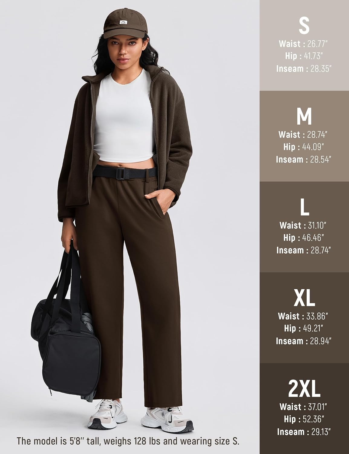 Tear Away Pants for Women Loose Side Full Open Sweatpants Pockets Breakaway Pant Post Surgery Adaptive Clothing - Image 7