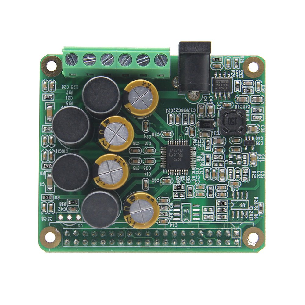 BliliDIY Modulo Audio Scheda Di Espansione Amp Hifi Per Raspberry Pi 3 Modello B/Pi 2B / B +