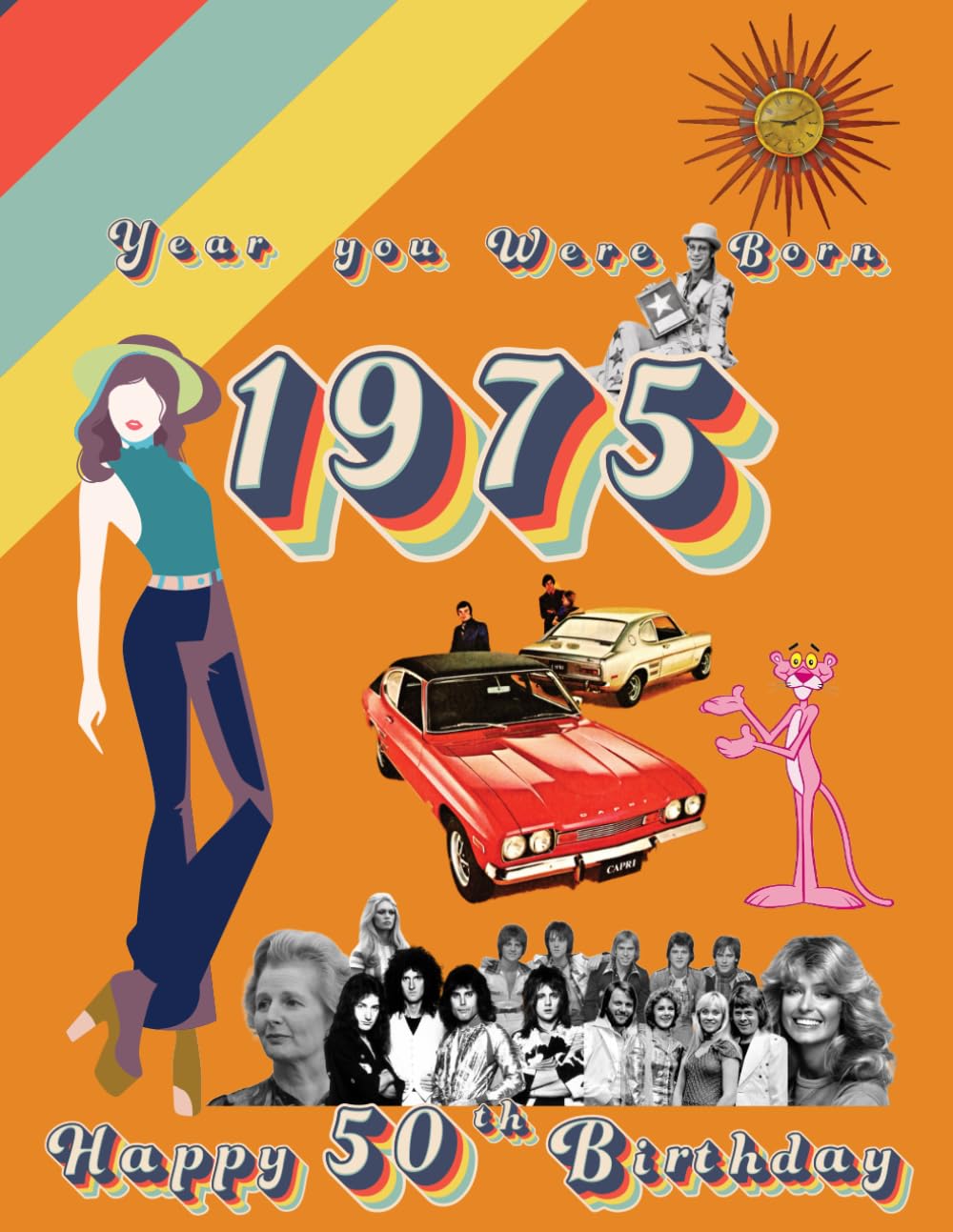 The Year You Were Born 1975 | Happy 50th Birthday: 50th birthday gift book for women and men | fun fact & trivia book 1975 (The Year You Were Born Book Series)