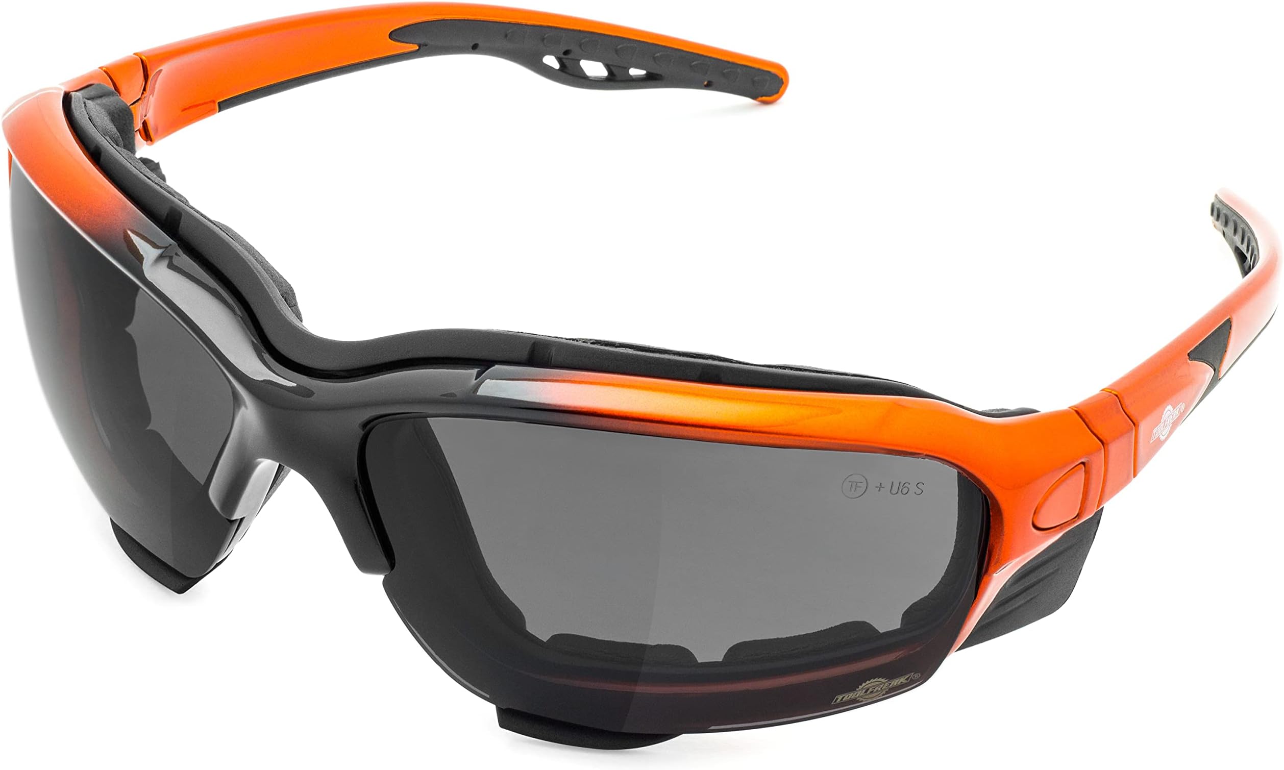 ToolFreak Recka Safety Glasses and Goggles Combo, Rated to ANSI z87.1-2015, Accessories Included