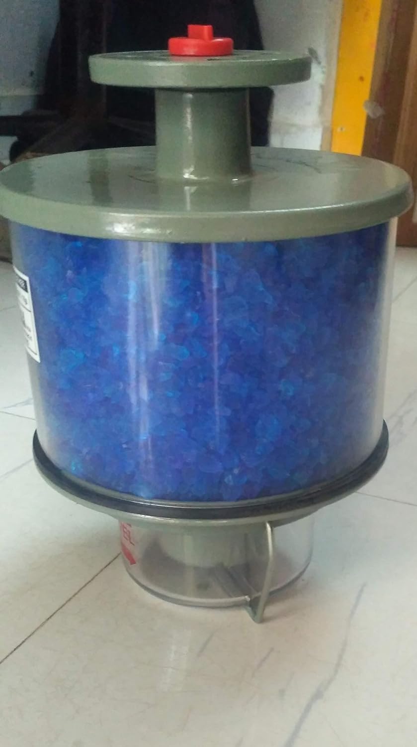 1.0 KG. Dehydrating Silica Gel Breather For Transformer DTO3 BLUE 3/4