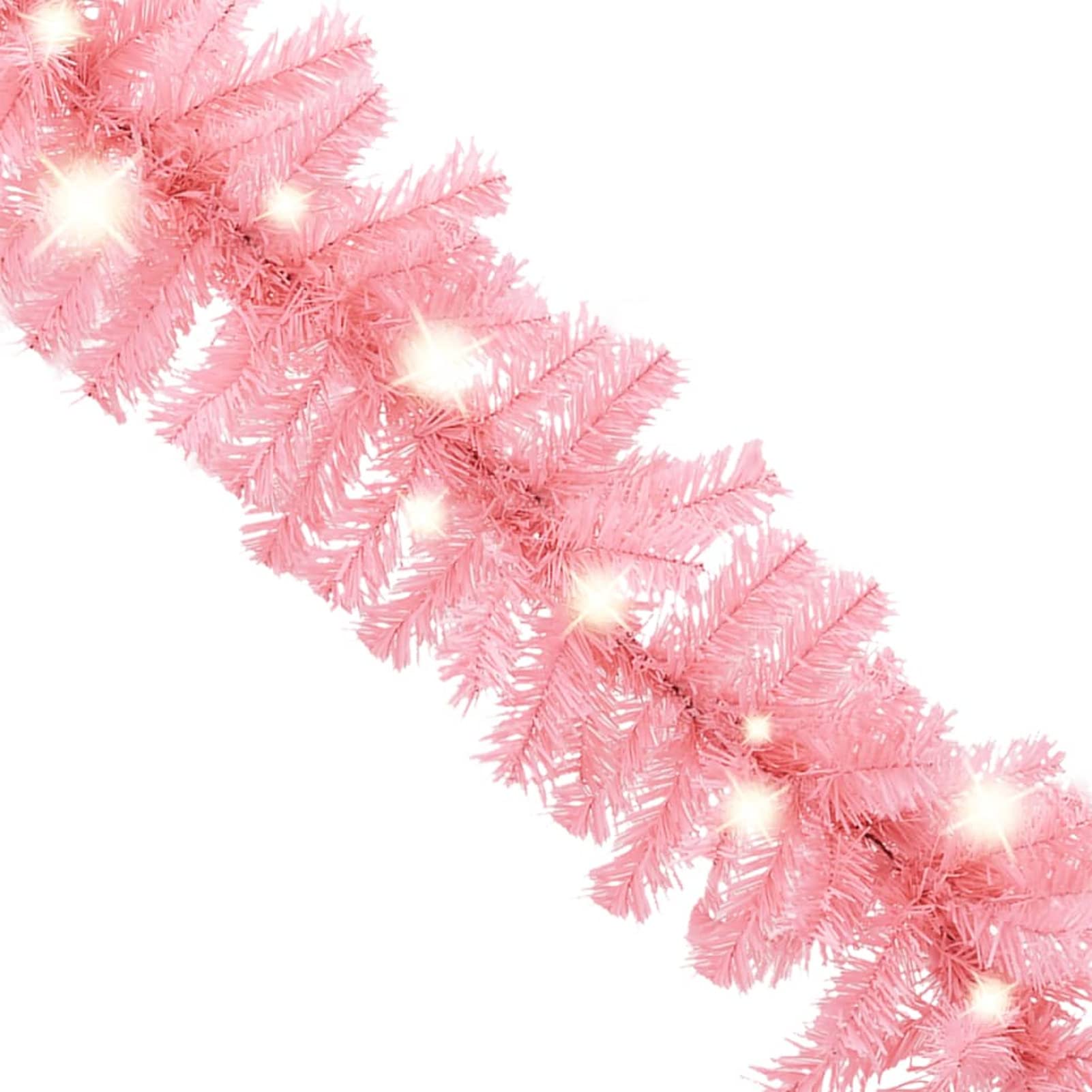 Guirnalda de Navidad con Luces LED Rosa 20 m Guirnalda Navidad Escalera grinalda Natal Porta