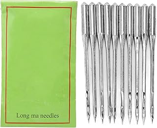 Nähmaschinennadeln, Stickmaschinennadeln aus Stahl mit hoher Härte, 10 Stück, Premium-Nadeln für Flying Man, GK8 2-Serie, langlebige, scharfe Nadeln für Stoff, Garn, Hemd, Satin (GK8*230)