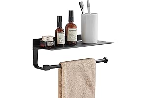 Stout Wall Mounted Mirror Towel Holder