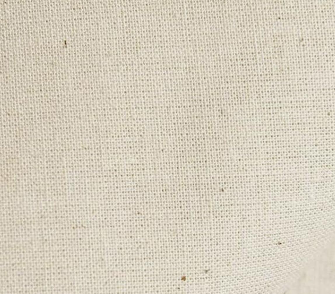 Pyrhan 100% Cotton Natural Calico Fabric | Cotton Fabric By The Metre UK |148cm Width | Crafting & Dressmaking Fabric Material for Sewing Projects (Calico)