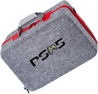 PS5 Game Storage Bag, PS5 Storage Bag, Protective Case, PS5 Game Console Bag, Equipment Storage Bag, PS5 Carrying Bag, Large Capacity, For Travel, Multi-functional, Shoulder Bag, Small