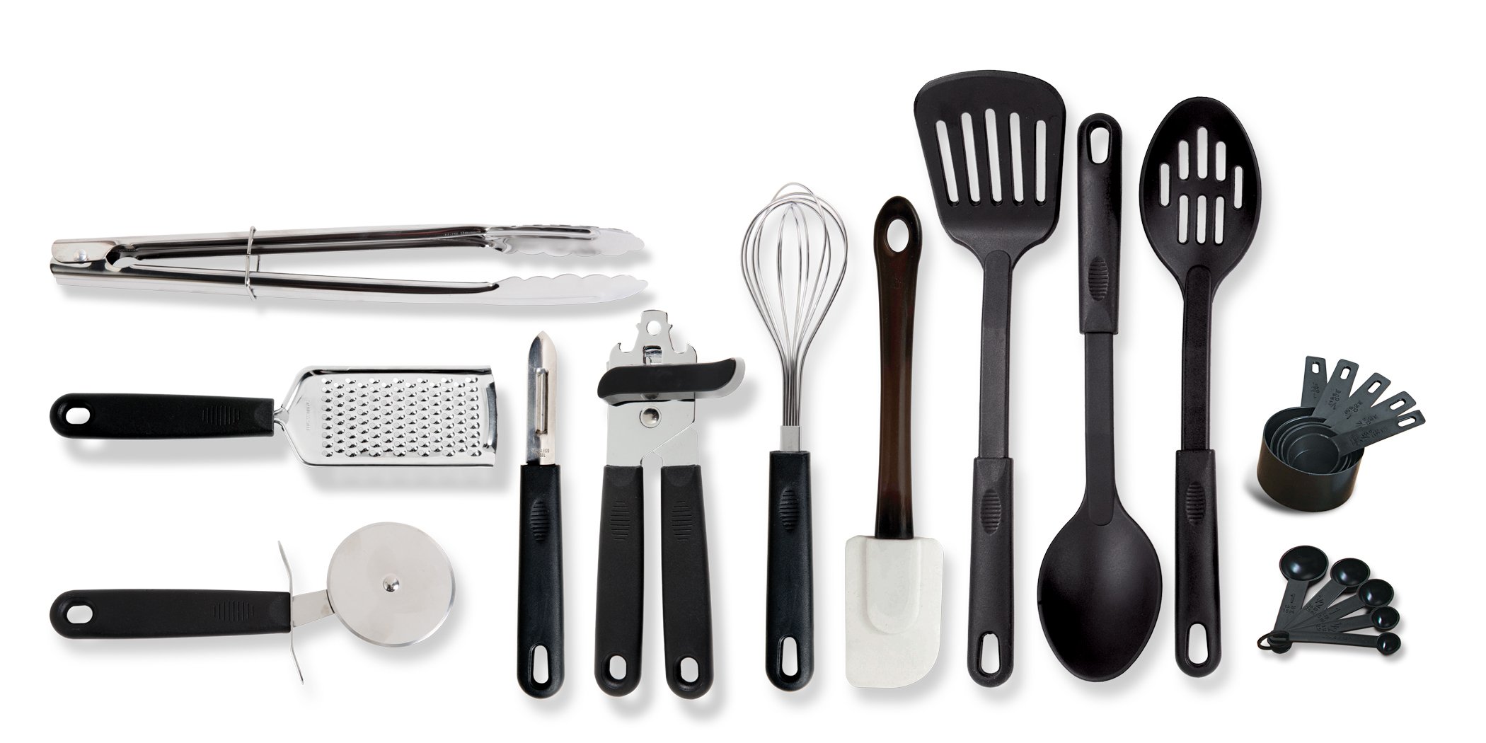 Gibson Home Total Kitchen Tools, 1, Black