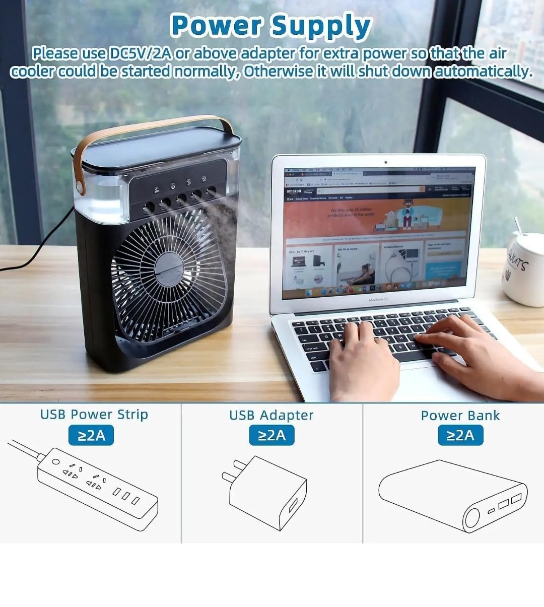 MARUNIC MiNi CoOlEr FoR RoOm CoOlInG MiNi CoOlEr AiR CoOlEr PoRtAbLe AiR CoNdItIoNeRs FoR HoMe OfFiCe ArTiC CoOlEr 3 In 1 CoNdItIoNeR MiNi CoOlEr HoMe (Multi) 3