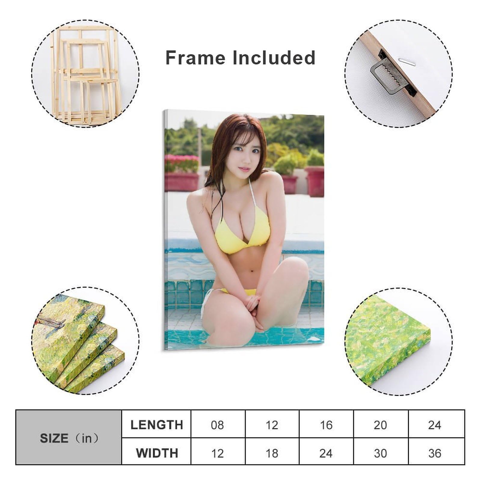 Amazon.co.jp: 沢口愛華巨乳セクシー水着フォトブックの写真ポスター