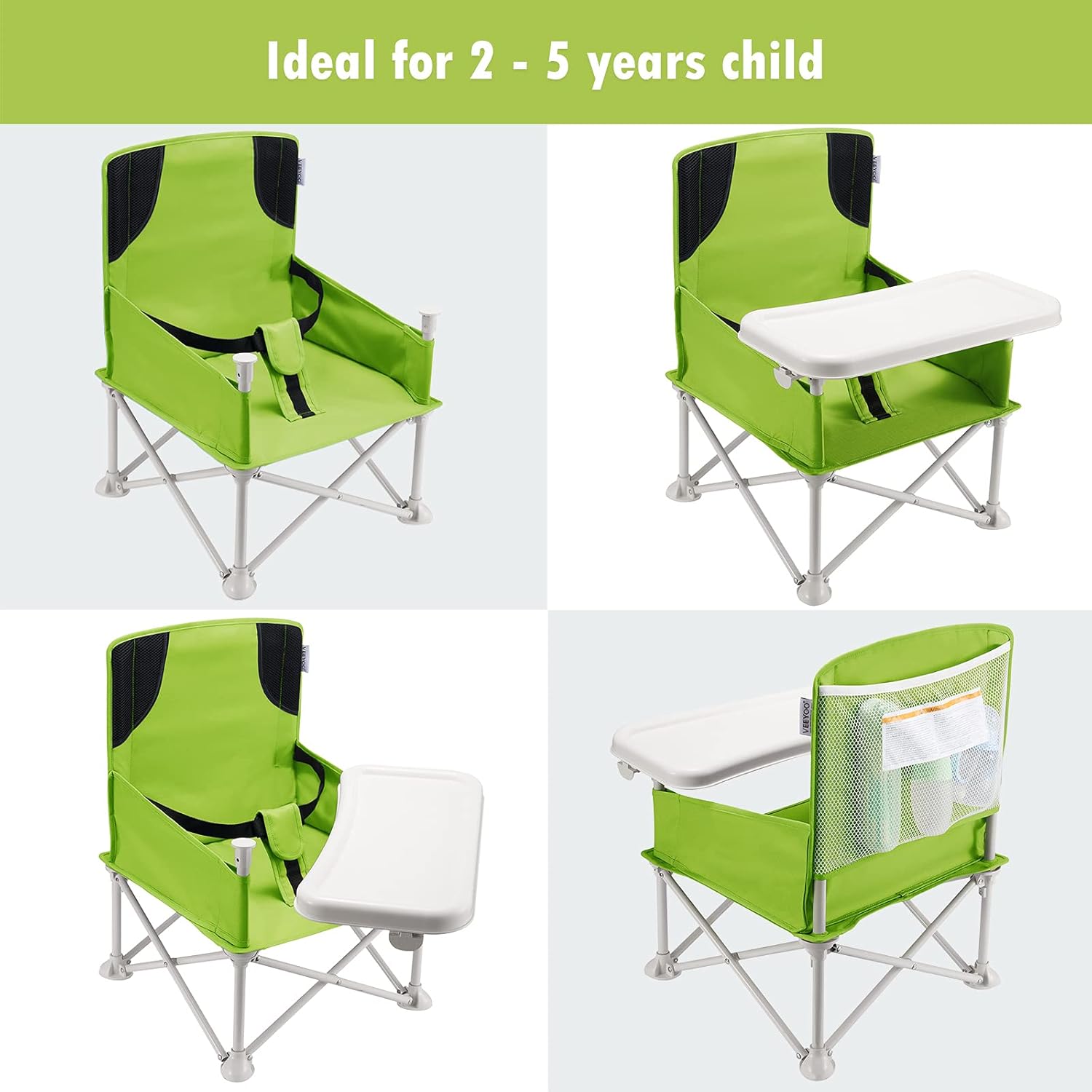 Buy Veeyoo Travel Booster Seat With Removable Tray For Toddler Medium Size Folding Portable High Chair For Dining Buy Veeyoo Travel Booster Seat With Removable Tray For Toddler Medium Size Folding Portable High Chair For Dining
