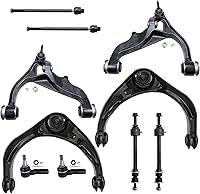Vista 703 de Detroit Axle - Kit de suspensión frontal de 10 piezas para Dodge Avenger 2008-2014, Chrysler Sebring 2007-2010, 2 brazos de control inferiores, 2