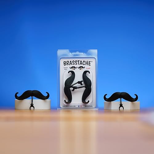 Miniatura 23 de Brasstache - Bigote con clip para boquilla de latón, accesorio de regalo para trompeta, trombón, tuba, cuerno francés, barítono, jugadores