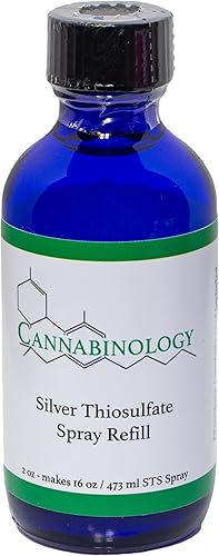 Kit de recambio de 16 onzas – Solución de tiosulfato de plata de 2 onzas líquidas (hace 16 oz STS Spray) | Spray de semillas feminizadas | Kit de