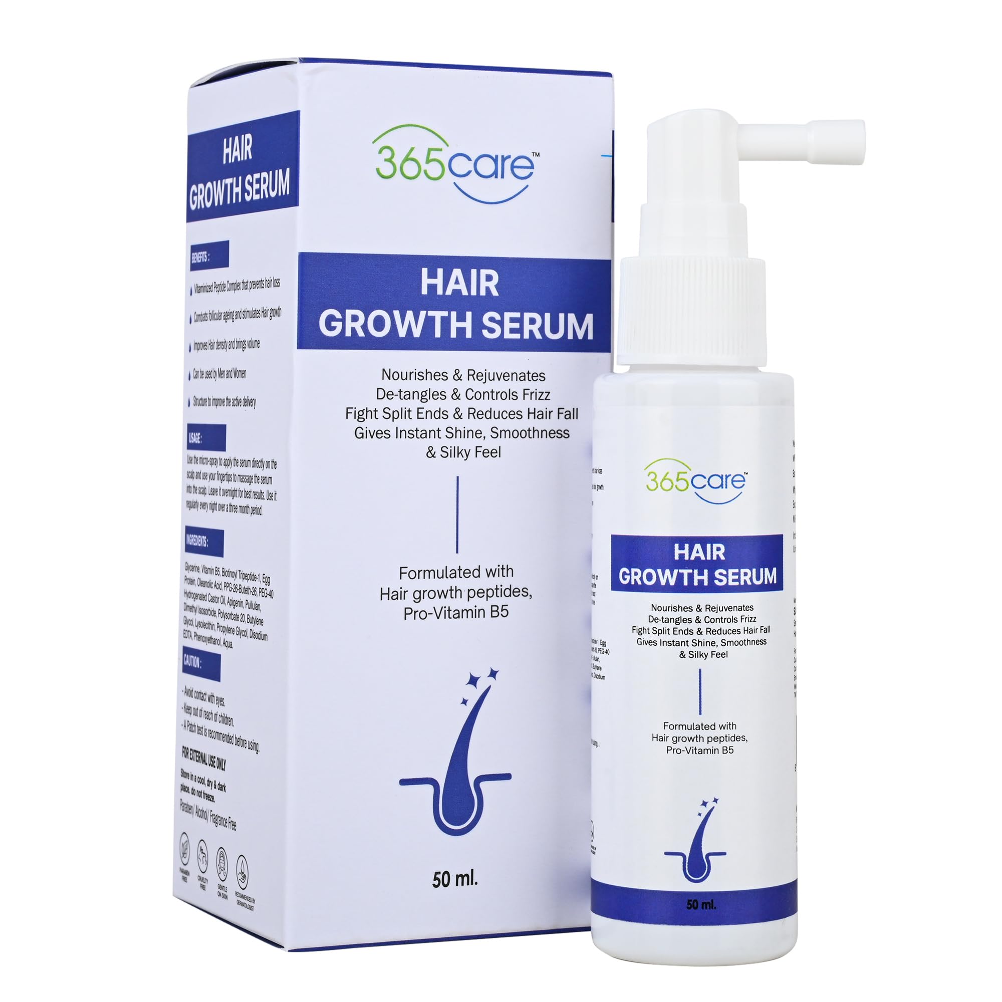 Pilgrim Redensyl & Anagain Advanced Hair Growth Serum — Flash AI Score 92/100