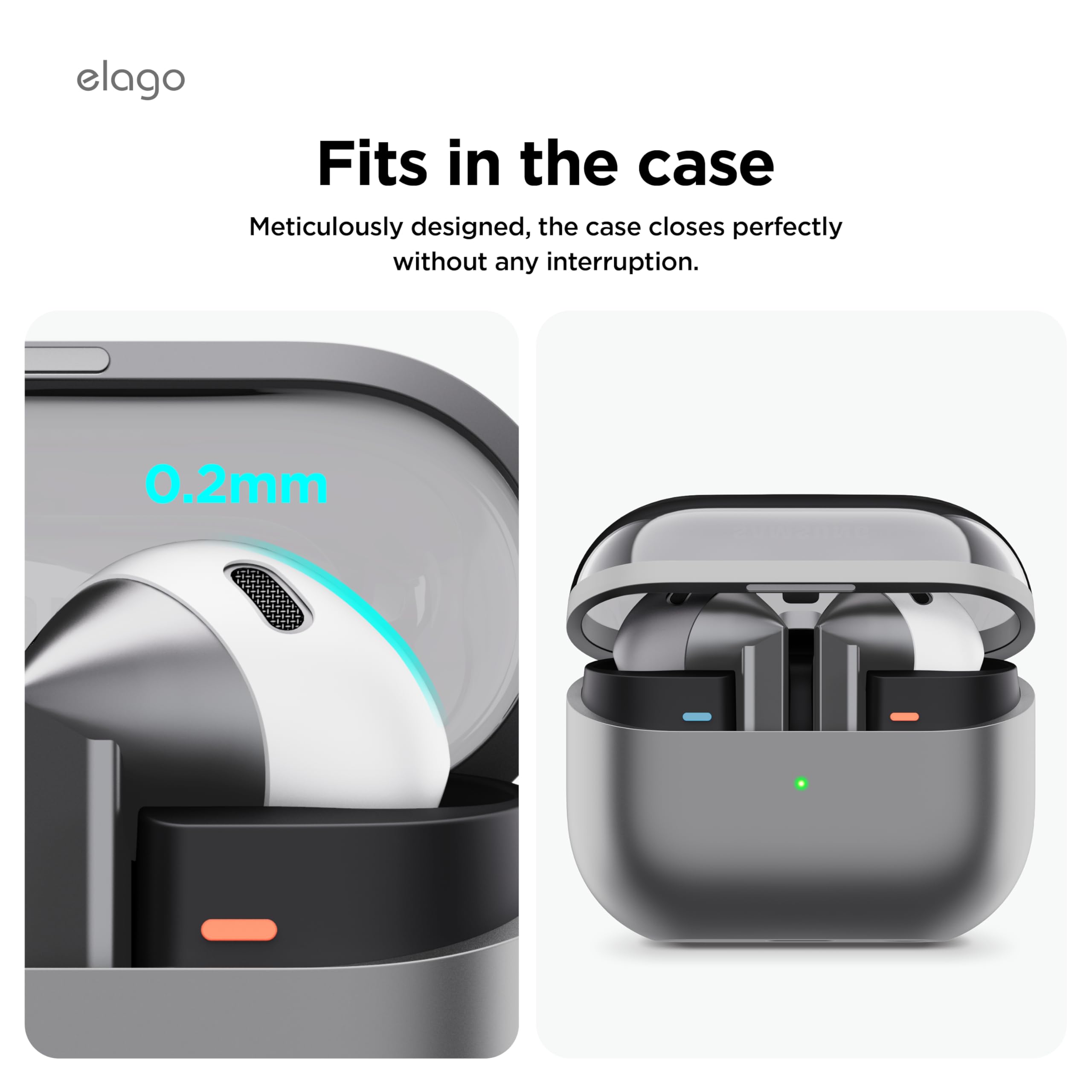 Amazon | 【elago】 Galaxy Buds3 Buds3Pro 対応 イヤーピース 2