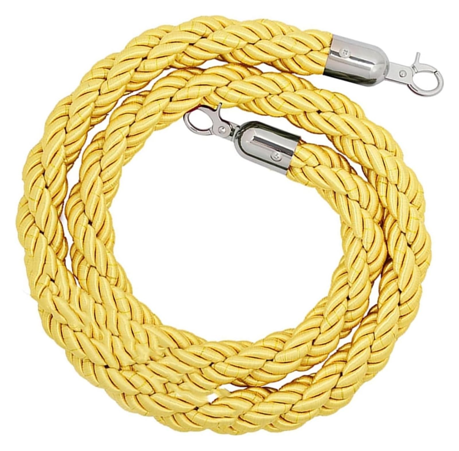 KLGFBDC Multicolor Twisted Hemp Rope for a 1-300cm Length with Hook Braided Cord for Mounting Yellow 1M Ideal for Outdoor and Craft Projects