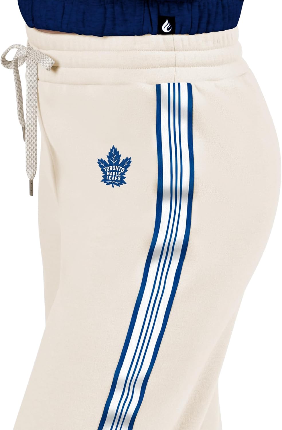 NHL Womens Mid Rise Fleece Pants with Back Pocket, Sweatpants for Girls, Comfy and Warm - Image 5