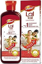 Dabur Lal Tail : Ayurvedic Baby Massage Oil 500Ml|Clinically Tested 2X Faster Physical Growth For Stronger Bones And Muscles