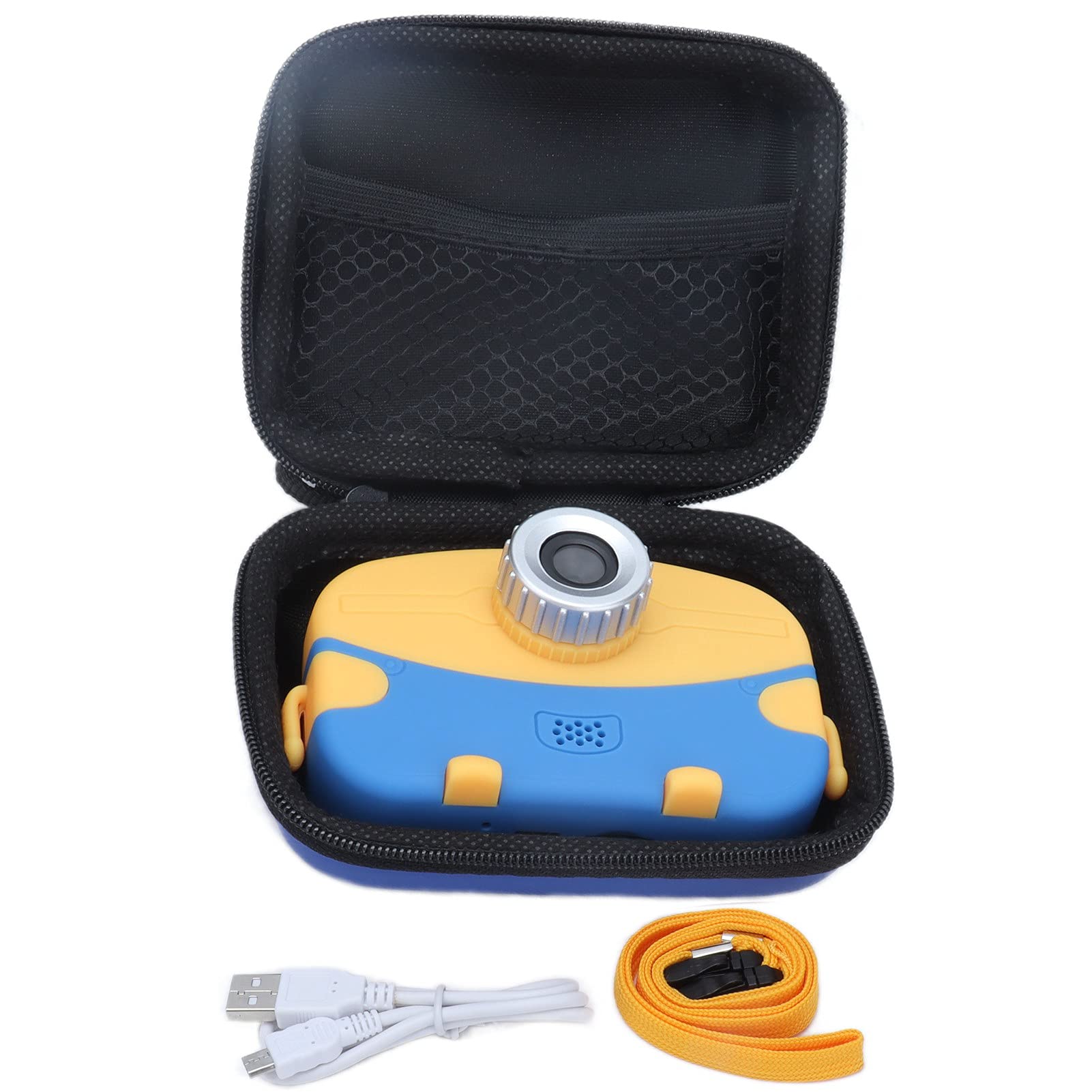 Kids Camera, Digital Video Camcorder Camera, 2 to 3 Hours Battery Life USB Charging Anti Fall,for Kids Gifts (-2013210200012)